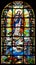 Biblical stained glass