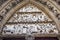 Biblical Statues Cloisters Door Notre Dame Paris France