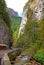 Bicaz gorge and little river