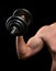 Biceps beginner bodybuilder