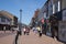 Bicester town centre at Sheep Street in Oxfordshire in the UK