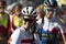 Bicester, UK - October 2021: Competitors line up at the start of the Womens Tour a cycle race in the UK