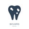 bicuspid icon in trendy design style. bicuspid icon isolated on white background. bicuspid vector icon simple and modern flat