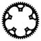 Bicycle black crank - Vector drawing