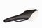 Bicycle carbon fibre saddle isolated
