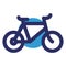 Bicycle, cycle Vector icon which can easily modify or edit