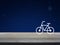 Bicycle flat icon, Healthy lifestyle concept