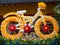 Bicycle flower