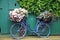 Bicycle with flowers