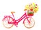 Bicycle with flowers