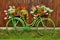 Vintage Bicycle with Flowers