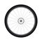 Bicycle Front Wheel with Disc Brake vector