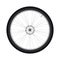 Bicycle Front Wheel with Disc Brake vector