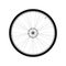 Bicycle Front Wheel with Disc Brake vector