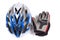 Bicycle helmet and gloves