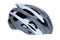 Bicycle helmet gray white insulated