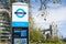 A bicycle hire sign at Tower Bridge