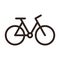 Bicycle icon. Bike symbol