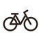 Bicycle icon. Bike symbol