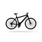 Bicycle icon. Bike Vector isolated on white background.