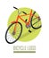 Bicycle Icon Design Isolated. Personal Transport.