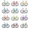 Bicycle icons