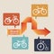 Bicycle infographics