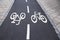 Bicycle lanes, Sweden