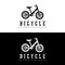 Bicycle Logo, Casual Vehicle Vector, Design Suitable For Bike Shops, Sports Branches, Mountain Bikes, And Kids Bikes