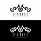 Bicycle Logo, Casual Vehicle Vector, Design Suitable For Bike Shops, Sports Branches, Mountain Bikes, And Kids Bikes