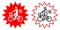 Bicycle manner vector icon illustration material Bicycle insurance