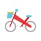 Bicycle mountain isolated icon