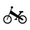 Bicycle mountain isolated icon