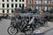 Bicycle parking at Copenhagen centeral train station