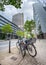 Bicycle parking on Mainzer Landstrasse