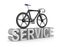 Bicycle repair service icon