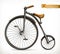 Bicycle retro. vector icon