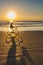 Bicycle Ride at Sunrise on Cocoa Beach