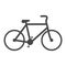 Bicycle sign icon