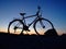 Bicycle silhouette