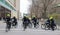 Bicycle squad of Service de police de la Ville de Montreal