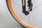 Bicycle tire and spoke wheel