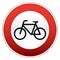 Bicycle traffic sign