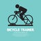 Bicycle Trainer Graphic Sign