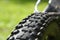 Bicycle tyre tread