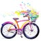 bicycle watercolor pictures