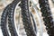 Bicycle winter tire an assortment of store