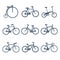 Bicycles icons