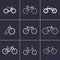 Bicycles icons