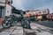 Bicycles parking at Toscana Valley in Khaoyai